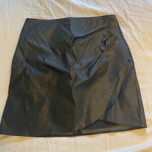 Abercrombie Leather Skirt